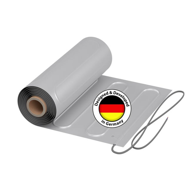 Chauffage au sol électrique pour PVC, parquet stratifié, vinyle WARMON ALU 150 W/m² - 12 m²