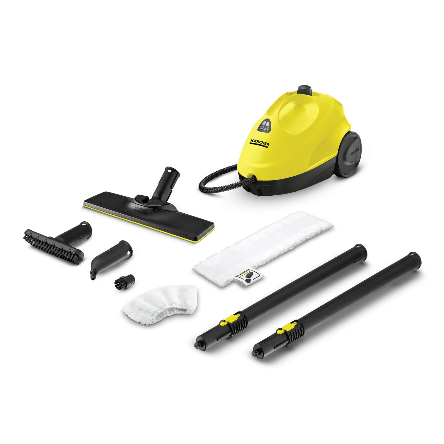 Aspiradora Karcher SC 2 EASYFIX 1 L 3.2 BAR Amarillo | Leroy Merlin