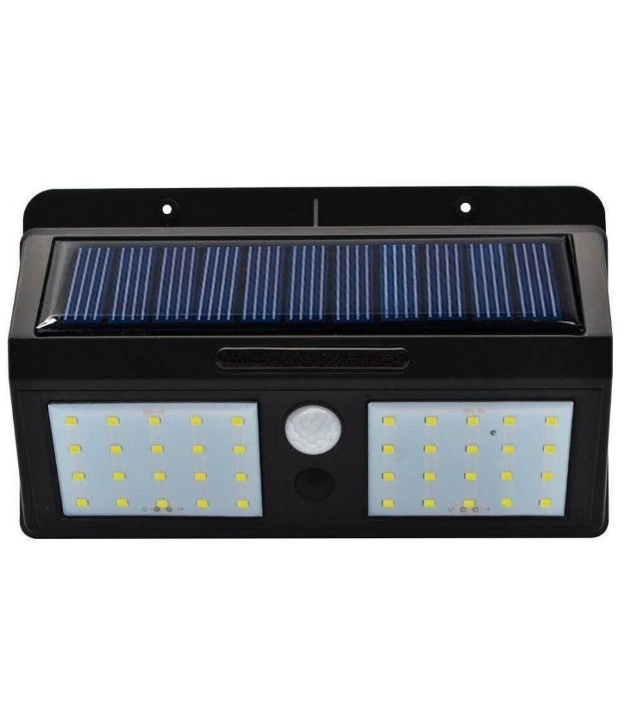 Trade Shop - Faretto Luce 40 Led Pannello Solare Ricaricabile Sensore Di Movimento - - 2