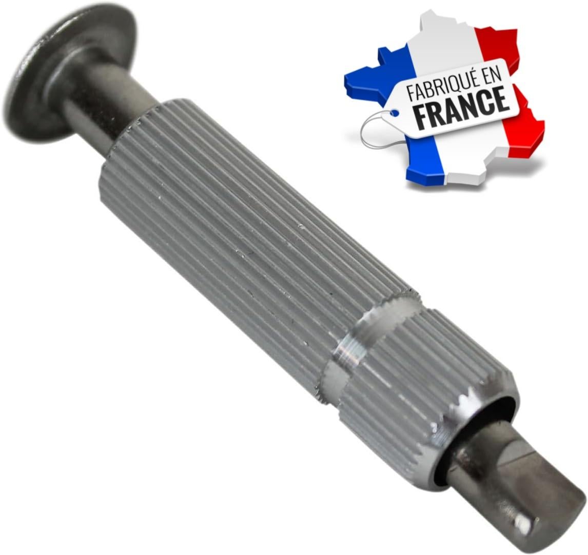 Pitons Douille Rétractables TERRE JARDIN - Lot De 10, Inox ⌀12 Mm, Pour Bâche Piscine