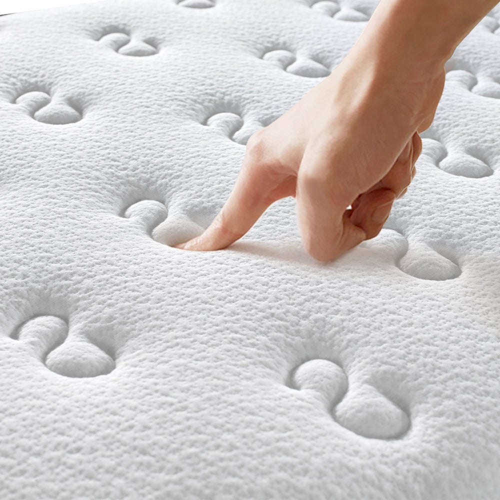 TEENO Ensemble Matelas en mousse + Sommier à Lattes 90x190cm, Epaisseur du Matelas 22cm - 5