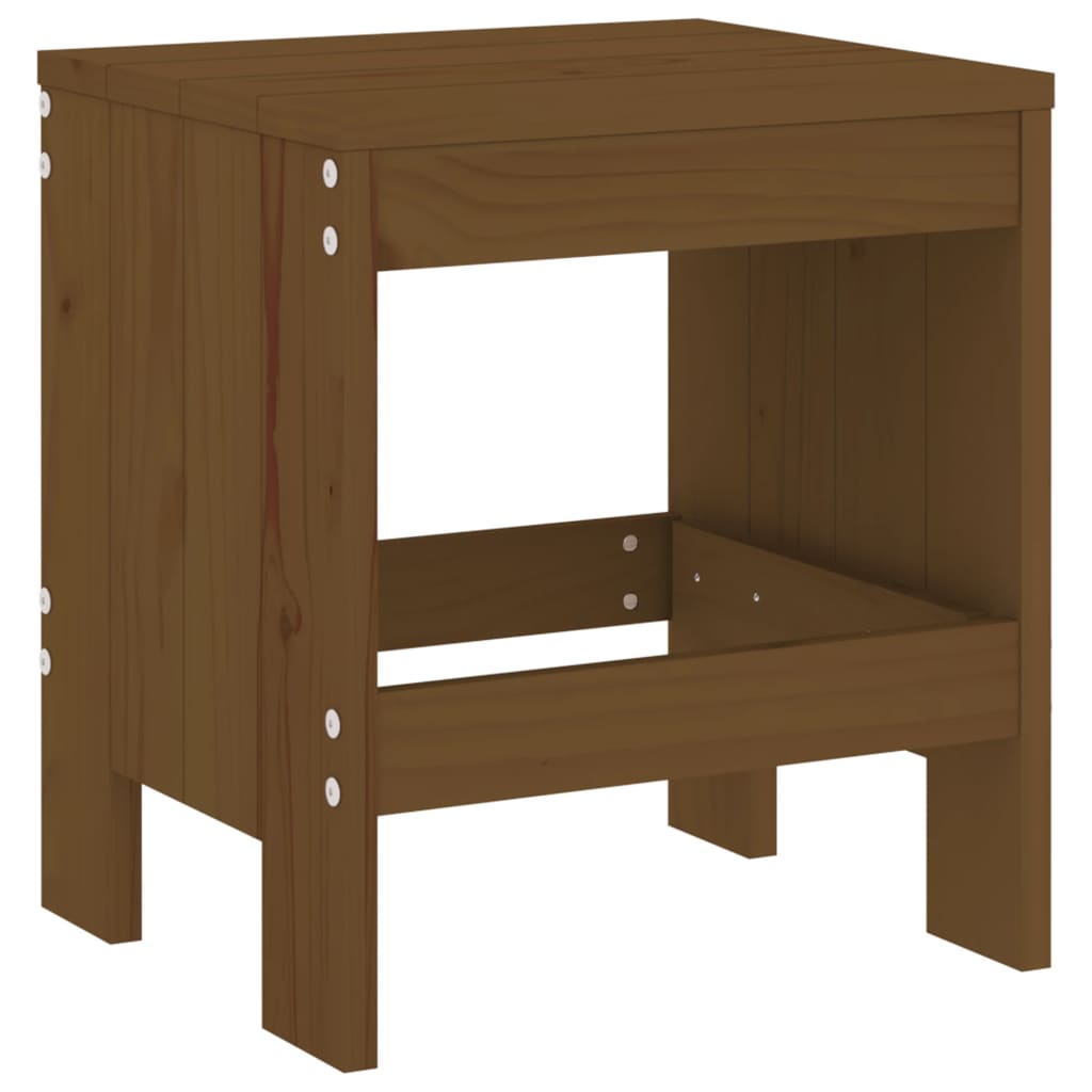 Maison Exclusive - Tabourets de jardin lot de 2 marron miel 40x36x45 cm pin massif - 6