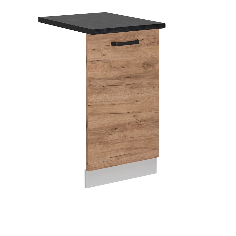 Vicco Panel przedni zmywarki R-Line, Złoty dąb energetyczny, 45 cm , BP Antracyt