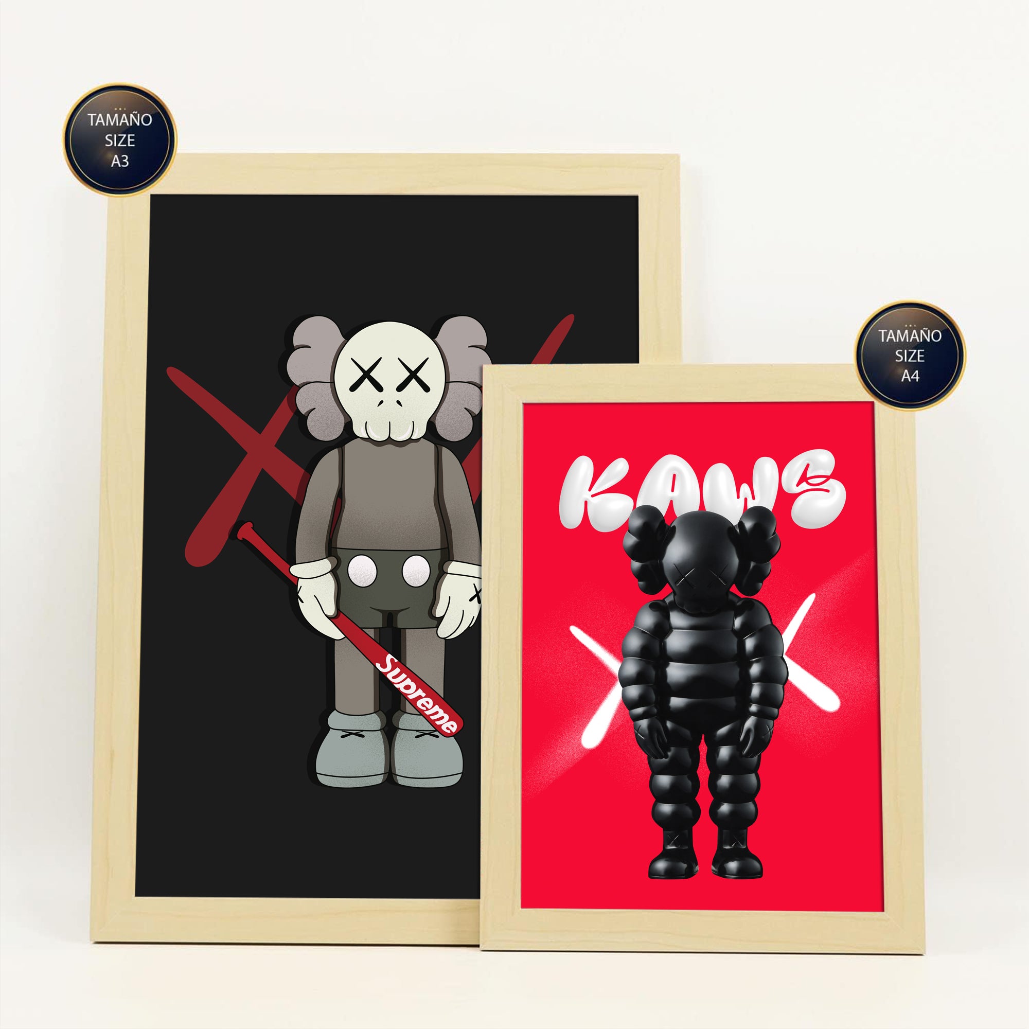 Poster Toile David Bowie « Shush » – Impression D'art Pop Colorée Pour Décor Mural (A4, A3, A2, A1)