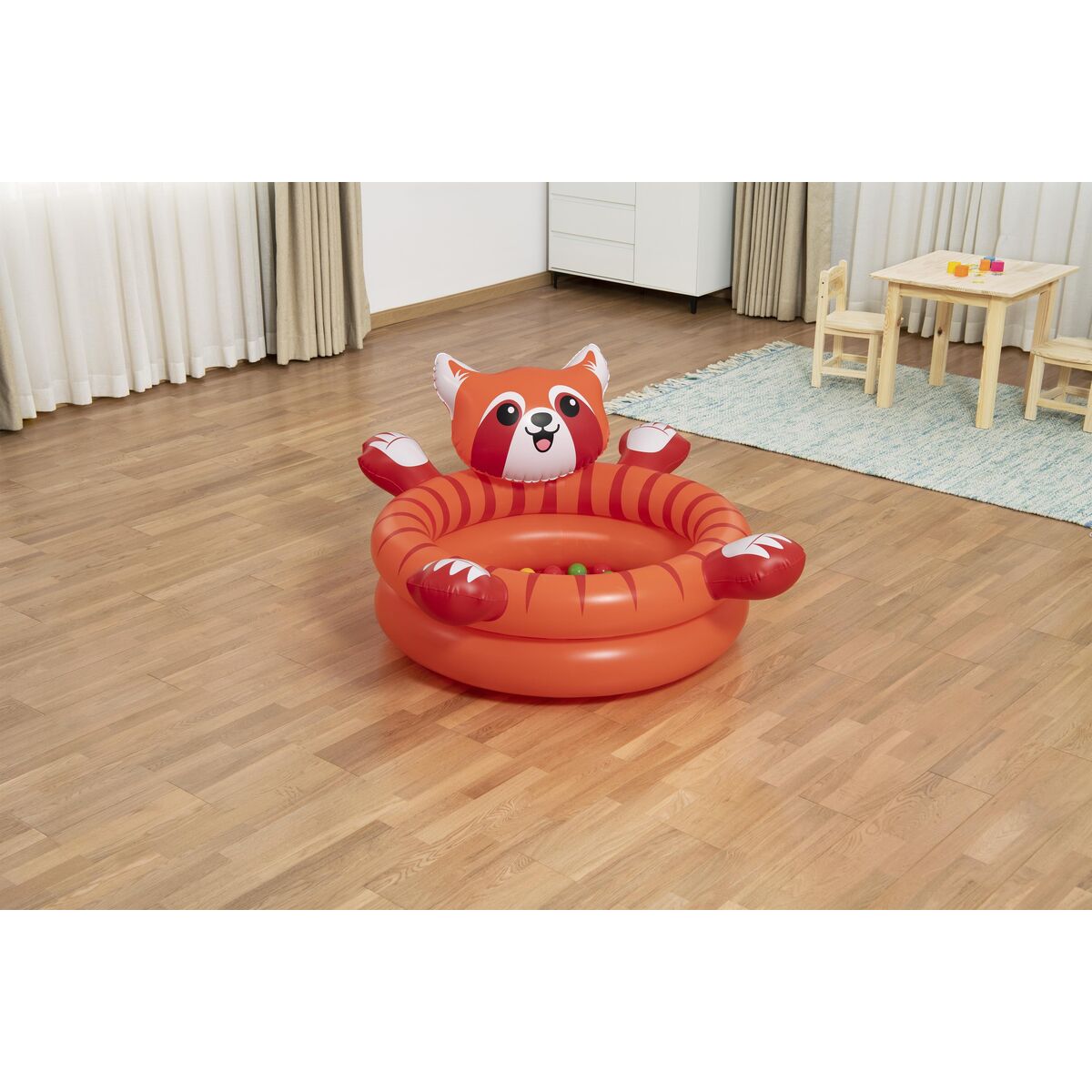 Bestway Piscina Bolas Gonfiabile Panda 107x94x58 cm +2 Anni Interno e Giardino 52702 - 4