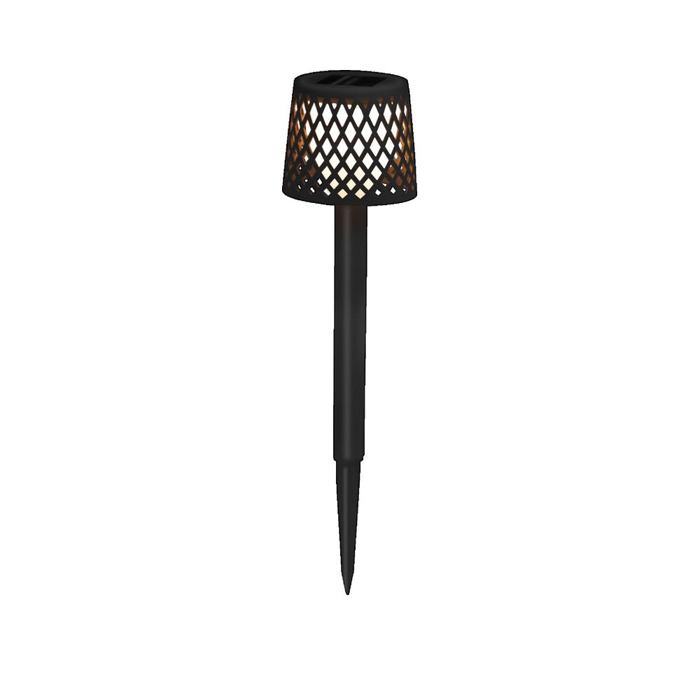 Lampy solarne New Garden Gretita zestaw 4 12h autonomia czarny