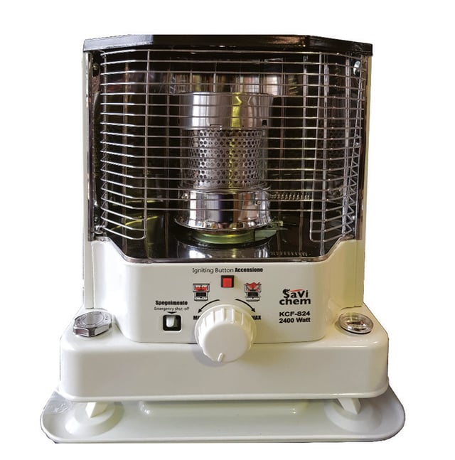 FOGÃO DE COMBUSTÍVEL RADIANTE KCF-S24 KW 2400 MC/H 75 CM 52X45 H.CM 52