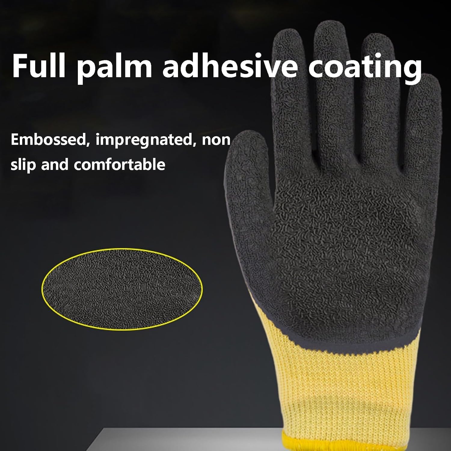 Gants Isolants Résistance Tension 400 V,Gants Isolants Électriques,Gants Antidérapants en Caoutchouc pour Électriciens,Gants D'électricien - 7