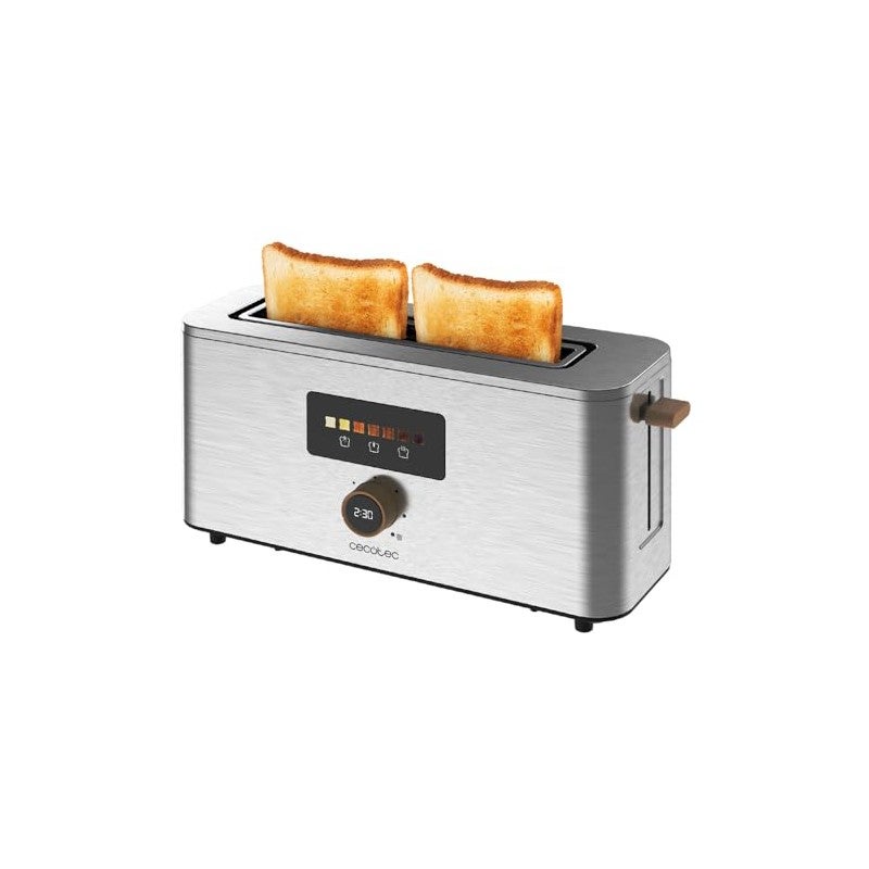 Grille-pain Horizontal Cecotec NiceSlice Touch - 1000W, 6 Niveaux De Grillage