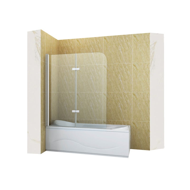 SILLA Parawan nawannowy MARION 2-skrzydłowy 100x140 cm ruchomy Chrom