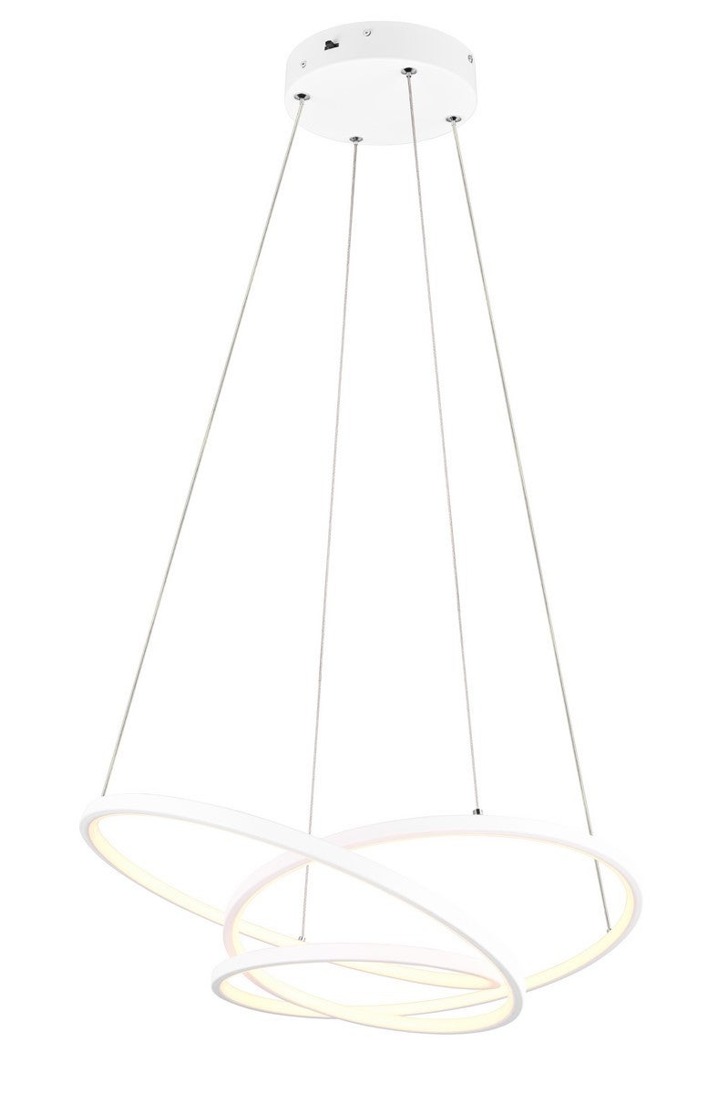Lampa wisząca DARVIN LED 34W Odcienie bieli 4500lm biała wym: 150 x 64 x 49 cm Trio