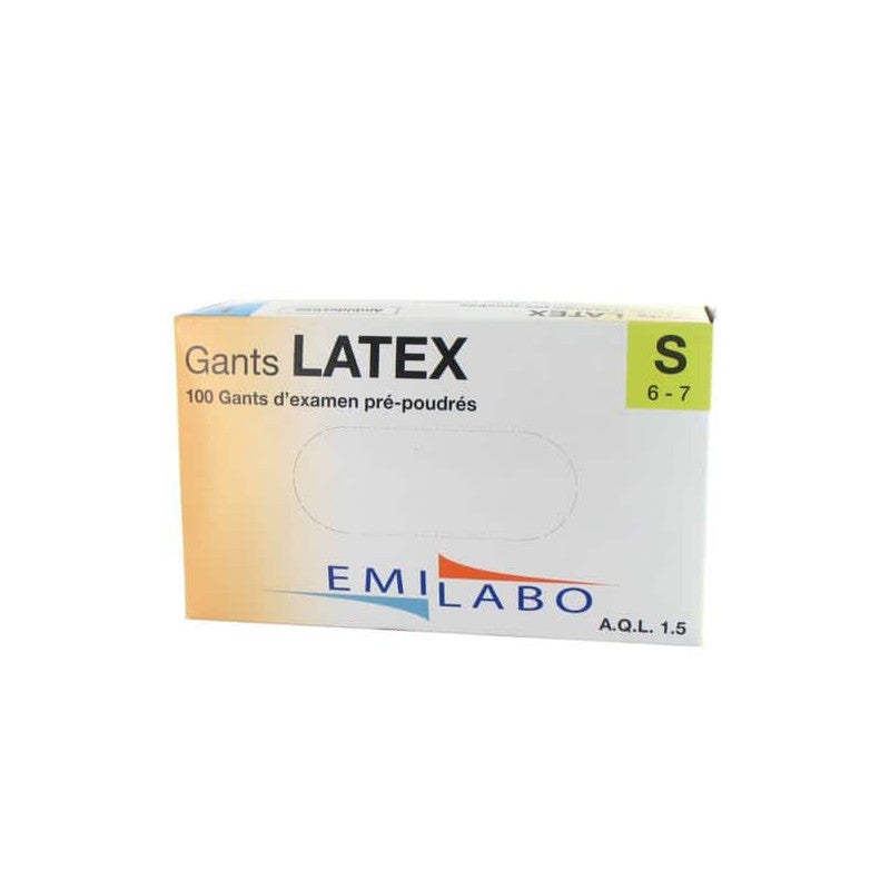 Guanti In Lattice Santex, Polverizzati, Taglia XL (9/10), Confezione Da 100 Pezzi