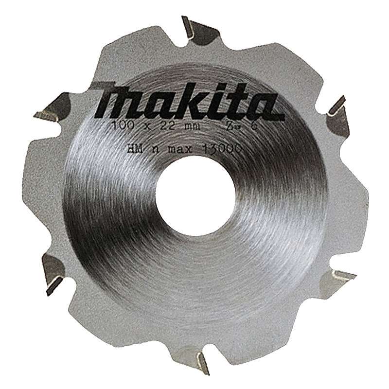 MAKITA B-20644 Tarcza frez do lamelownicy PJ7000 DPJ180 100x4x22mm 6 zębów