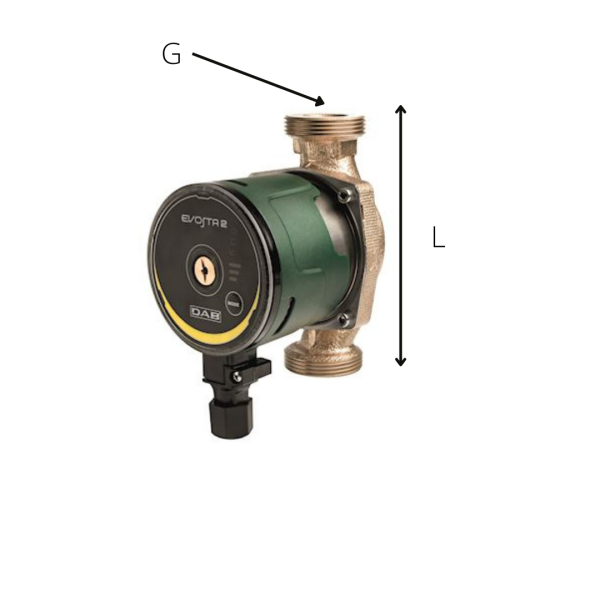 DAB Evosta 2 40-70/150 SAN Circulateur eau chaude sanitaire - 2