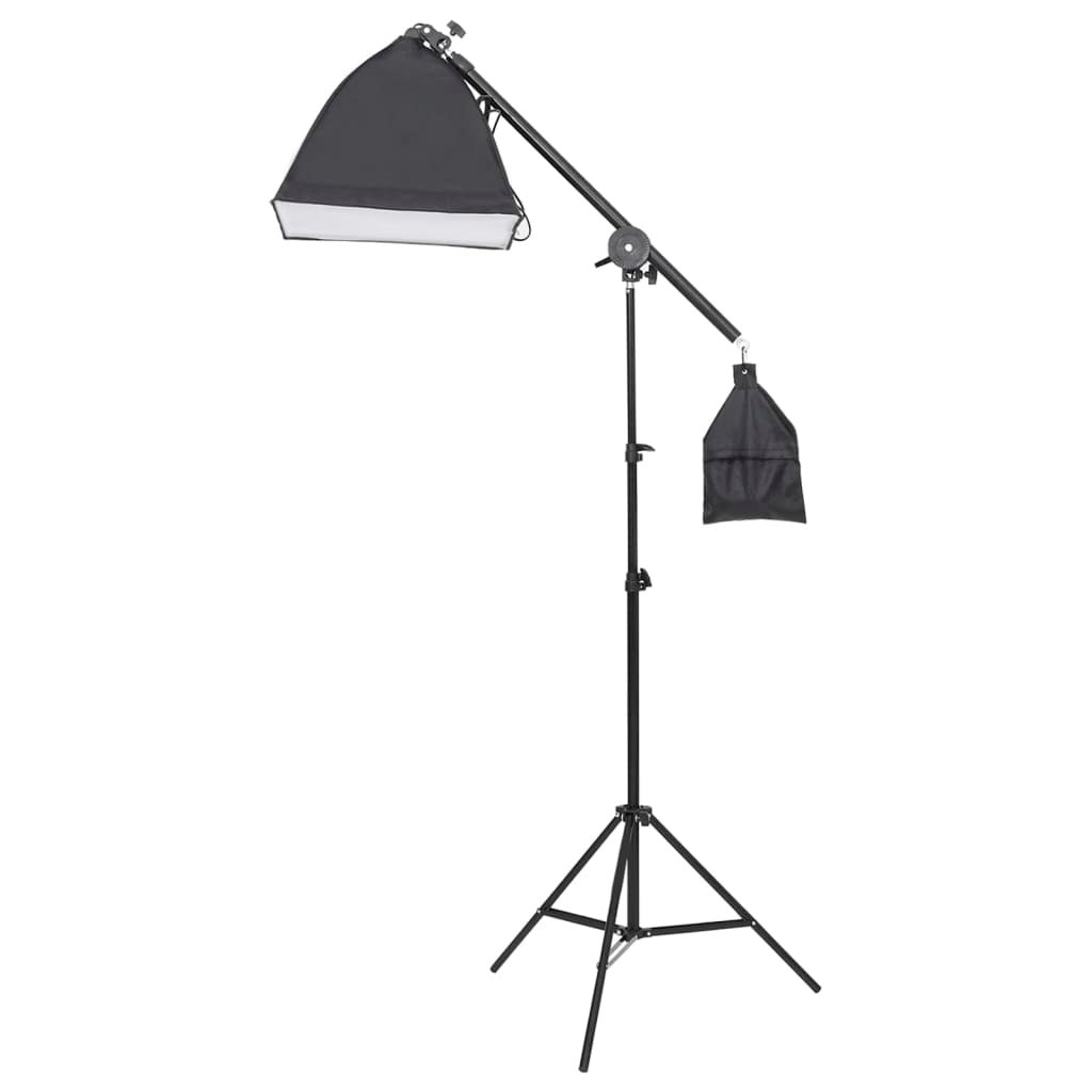VIDAXL - Kit Per Studio Fotografico Con Set Di Luci E Fondale - ePRICE