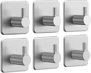 RICOO Ganci Adesivi in Acciaio Inox, Modello MH020-1