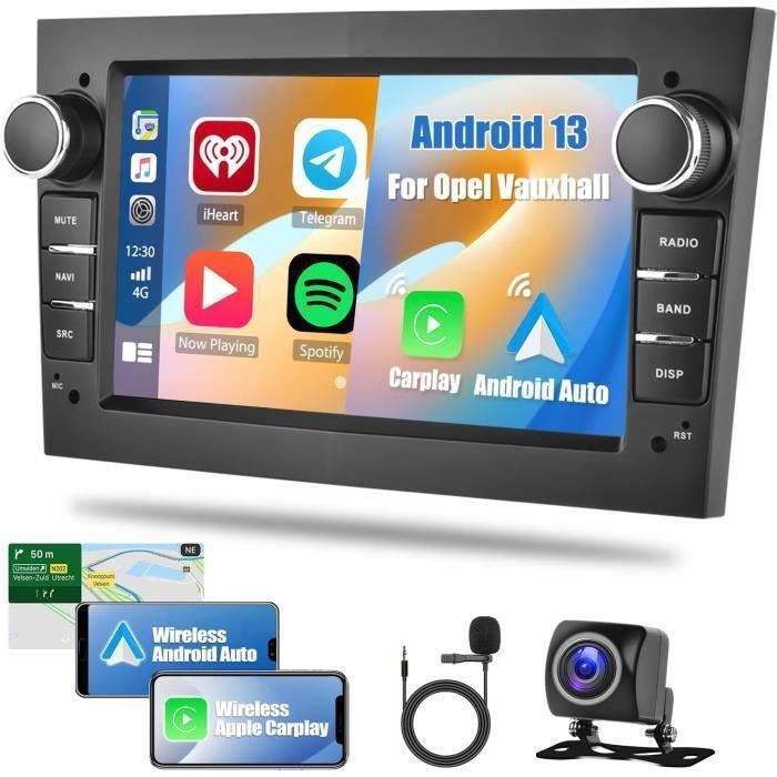 1+32G Android 13 Autoradio avec Wireless Carplay Android Auto pour Opel Corsa Astra Vectra Zafira Meriva Vivaro, 2 Din 7''.[Z1569] - 7