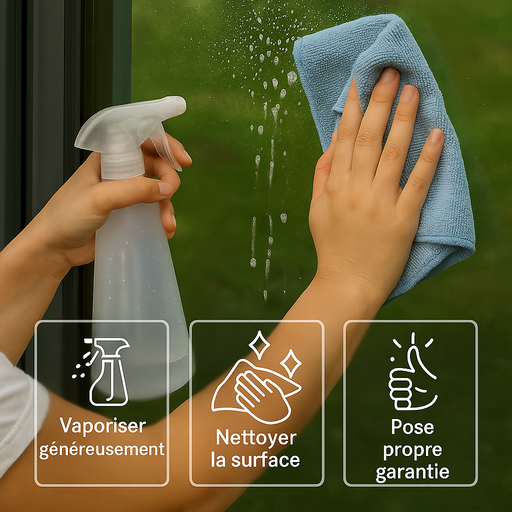 Autocolante para vidros privados a metro - eletrostático Anti-Regulação Anti-UV Anti-Calor - 90x2m - 5