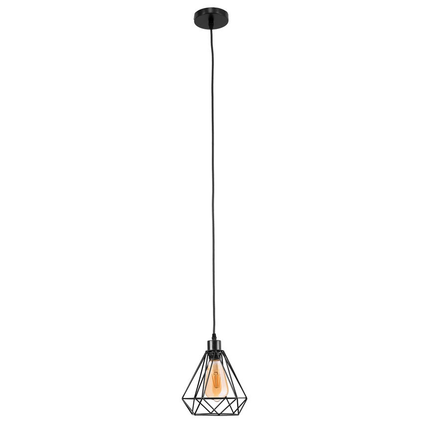 Lampa wisząca Loft Alambra Largo E27 czarna, industrialna EDO777193 EDO SOLUTIONS - 2