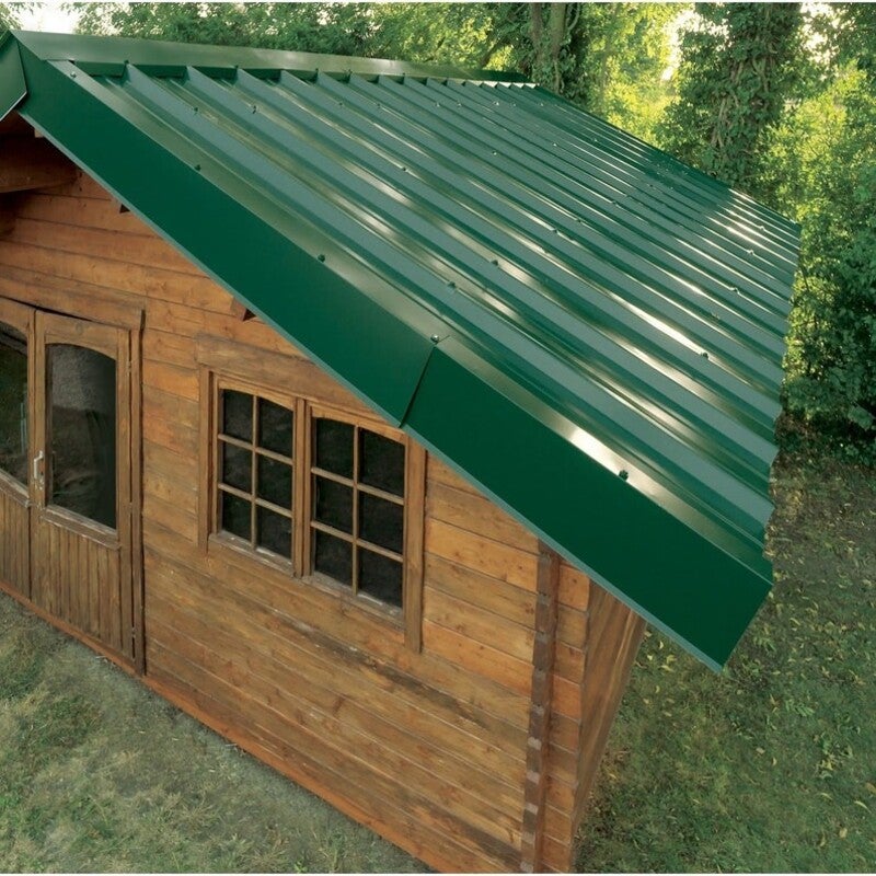 Bac acier laqué - Régulé 1045 0.63mm - Coloris - Vert 6009, Largeur - 105 cm, Longueur - 300 cm - 4