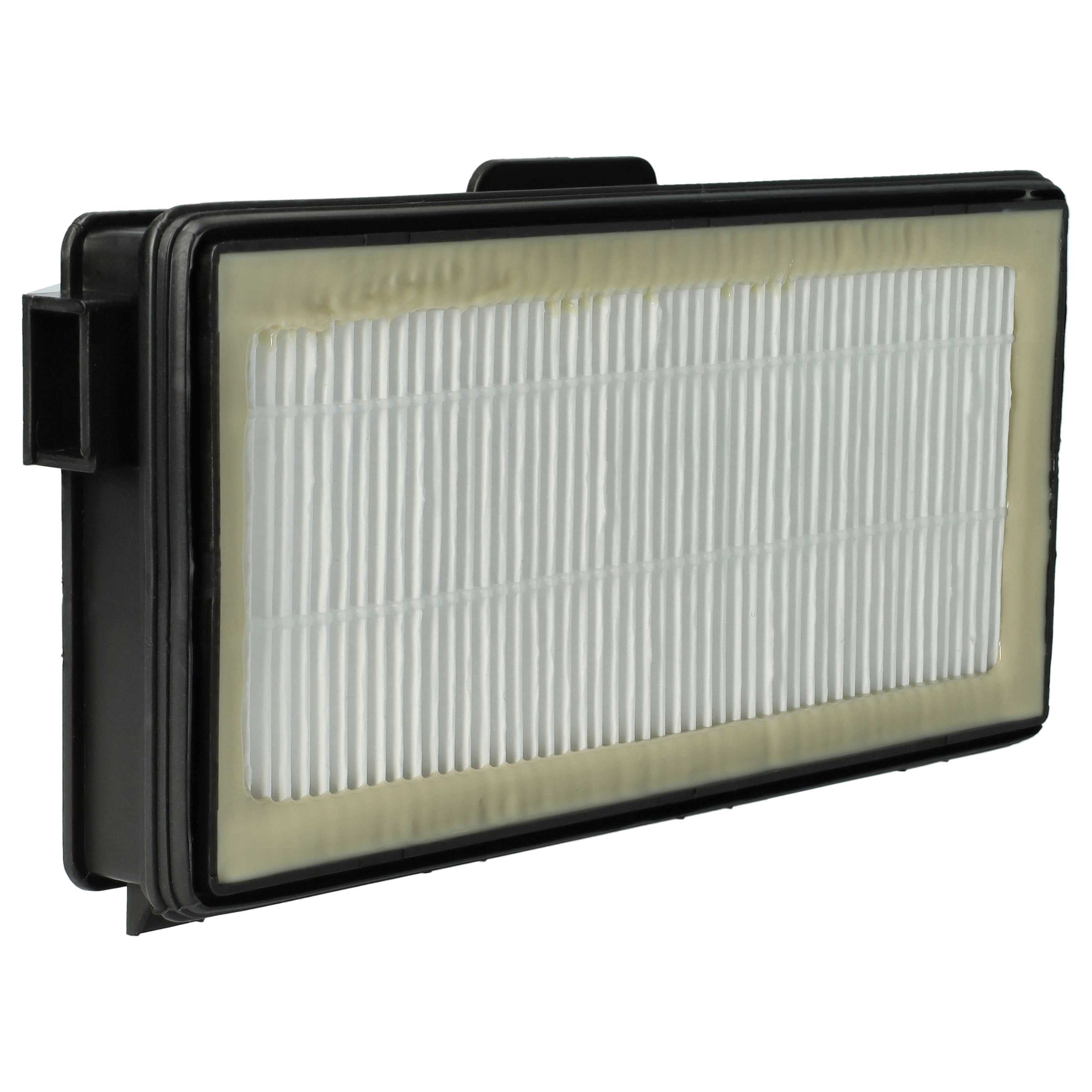 vhbw 1x filtre compatible avec Miele S5 EcoLIne, S4 EcoLine, S4210, S5211, S8310, S8340 aspirateur - filtre HEPA H11 d'évacuation noir / blanc - 3