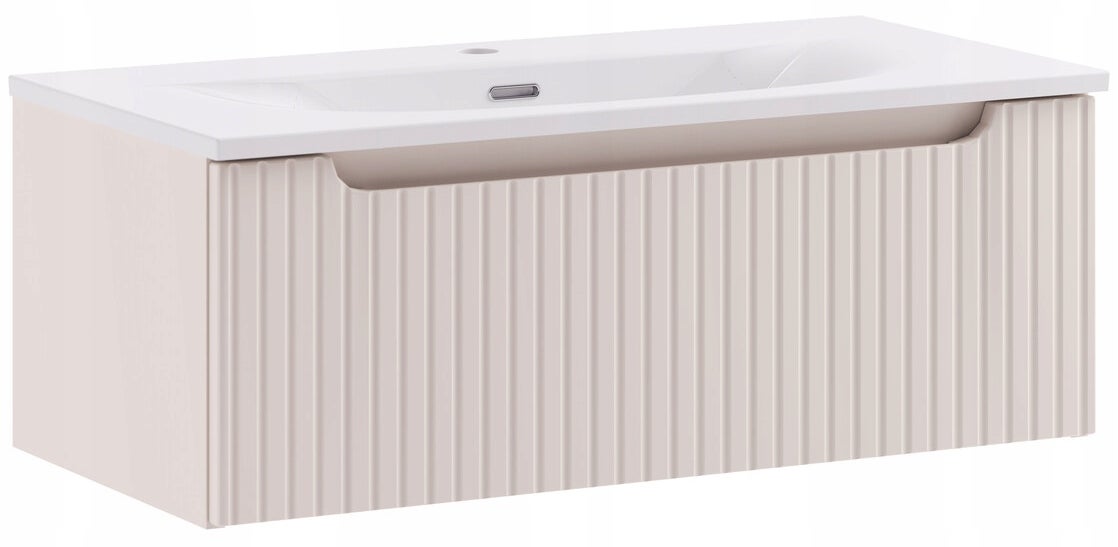 Szafka łazienkowa Nova Kaszmir 80 cm z umywalką ceramiczną SKY