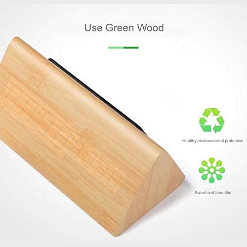 Sveglia digitale con display elettronico dell'ora LED in legno