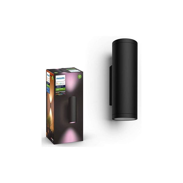 Applique murale PHILIPS HUE W&C APPEAR 8W ronde Noir