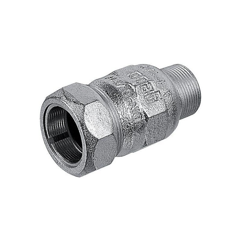 GEBO Raccord à compression Mâle fonte malléable galvanisée 1/2