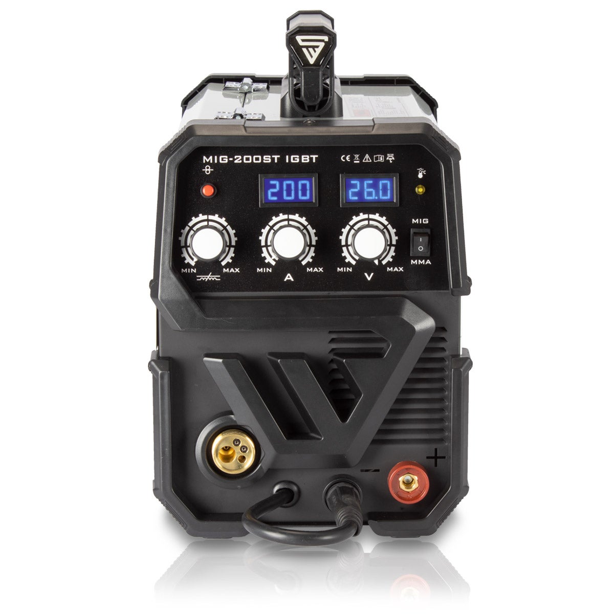 STAHLWERK Poste de soudage MIG MAG 200 ST IGBT gaz protecteur avec 200 ampères MMA E-Hand - 3