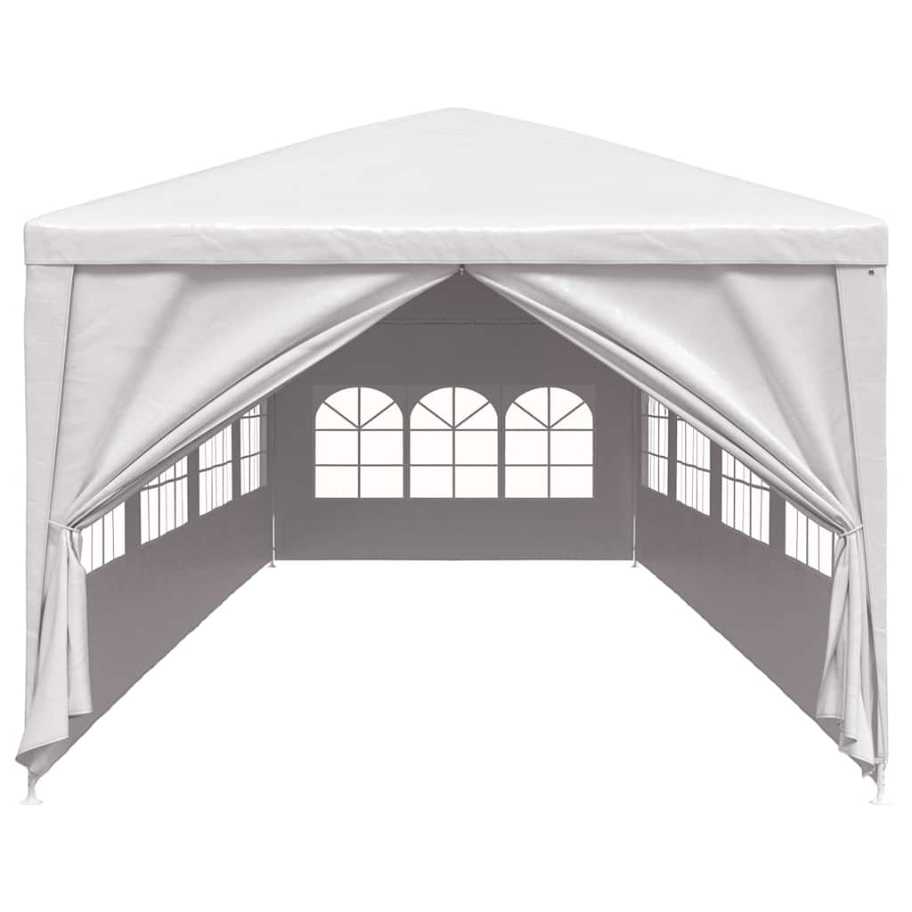 Tonnelle de Jardin 3x12 m Blanche – Grande Tente de Réception pour Événements et Extérieur - 4