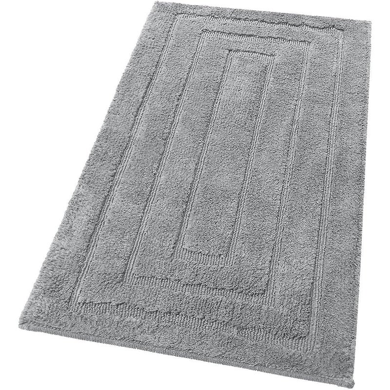 Dywan z Czystej Bawełny 50x80 cm Elegancki Luksusowy Miękki Dywan łazienkowy Lub Nocny Szary