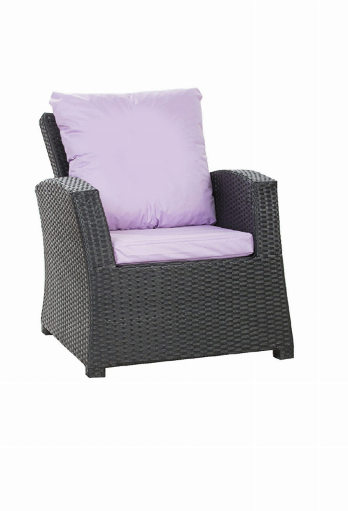 6 x Poduszki na krzesło ogrodowe 56x52x7+56x50 Fioletowa poduszki na krzesło z oparciem fotel ogrdowy rattanowy poduszi na krzesło na zewnątrz