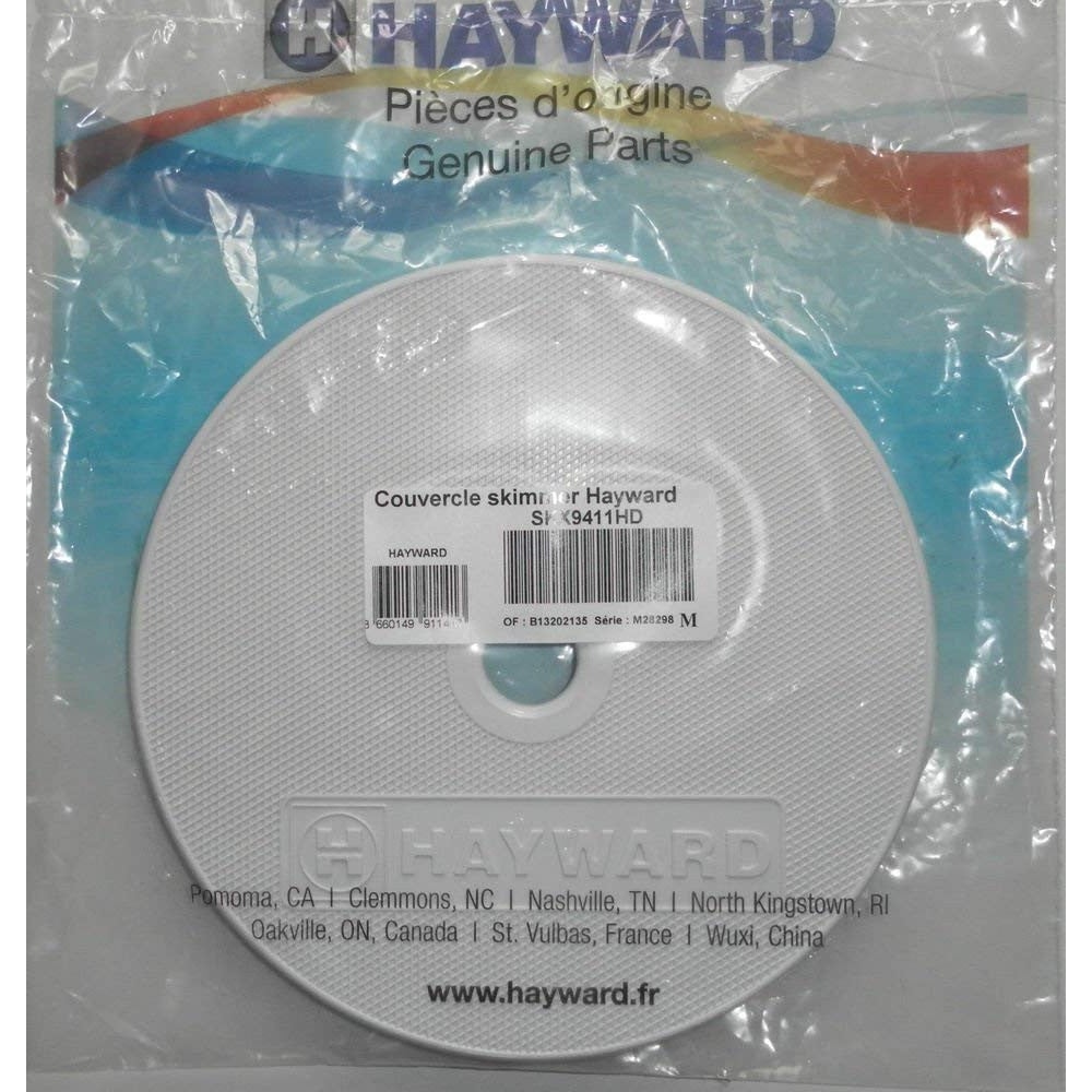 Couvercle rond pour skimmer de piscine - Diam 20.5 cm - Blanc - SKX9411HD - Hayward - 4