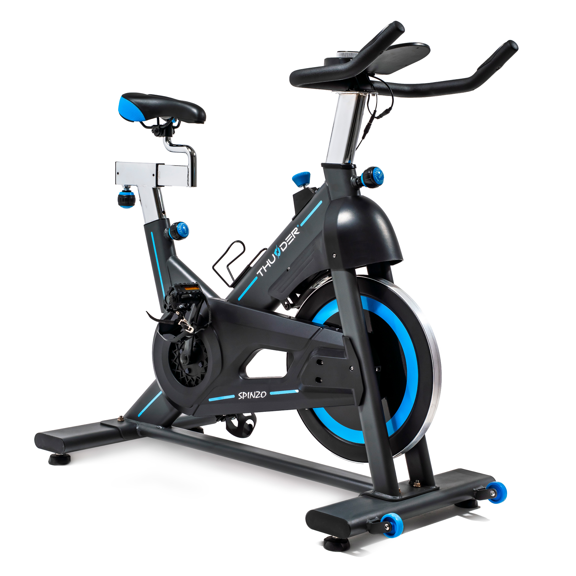 Rower stacjonarny THUNDER SPINZO rowerek stacjonarny treningowy mechaniczny domowy 135kg