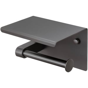 Porte-papier Hygiénique Avec étagère,distributeur De Lingettes Pour Le Stockage Des Lingettes De Salle De Bain,organisateur Mural En Acier Inoxydable | Leroy Merlin