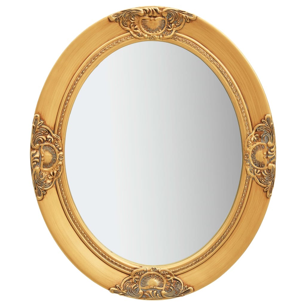 Miroir mural style baroque 50x60 cm Doré | Leroy Merlin