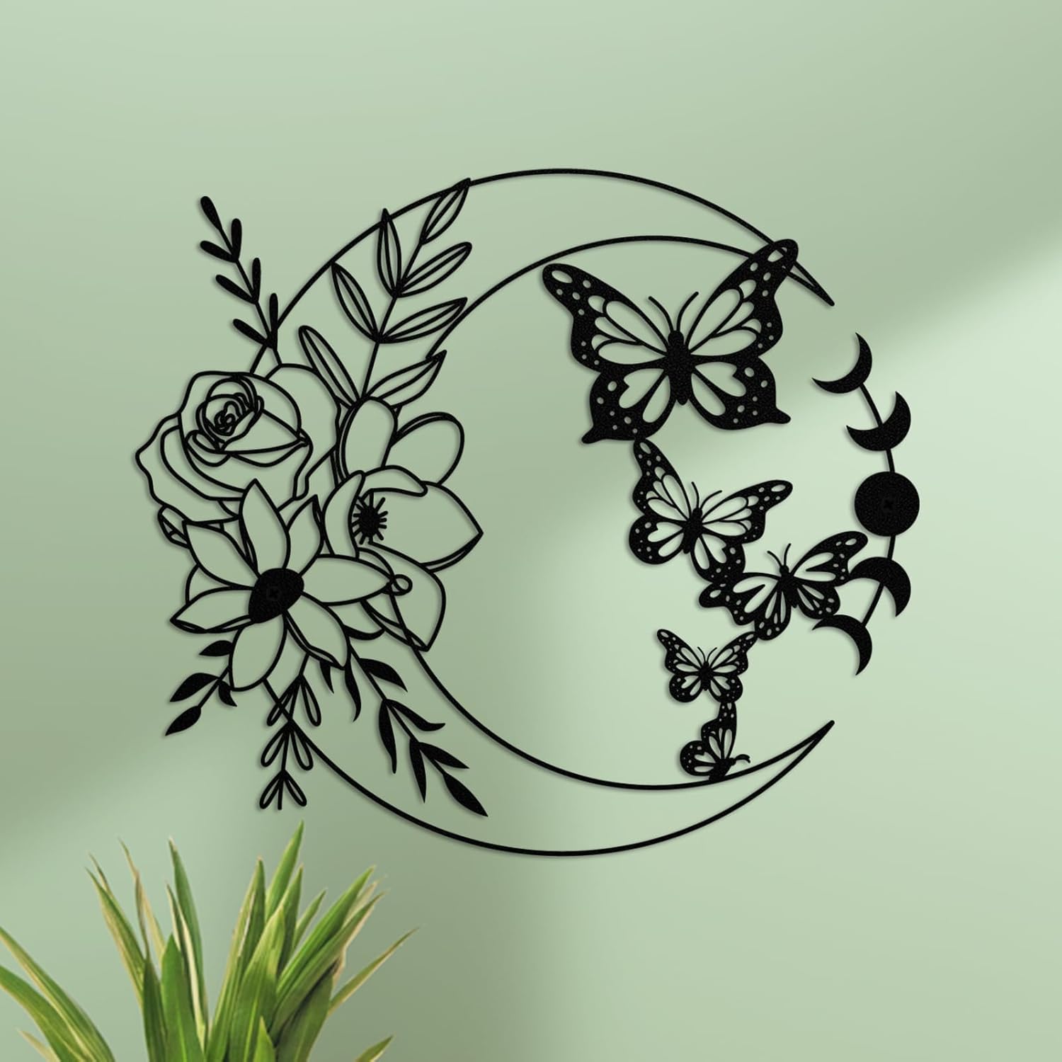 2 decorazioni artistiche da parete in metallo per esterni con viso di sole, decorazione rustica da parete per esterni, decorazione 3D da parete per esterni, decorazione da parete per soggiorno, camera