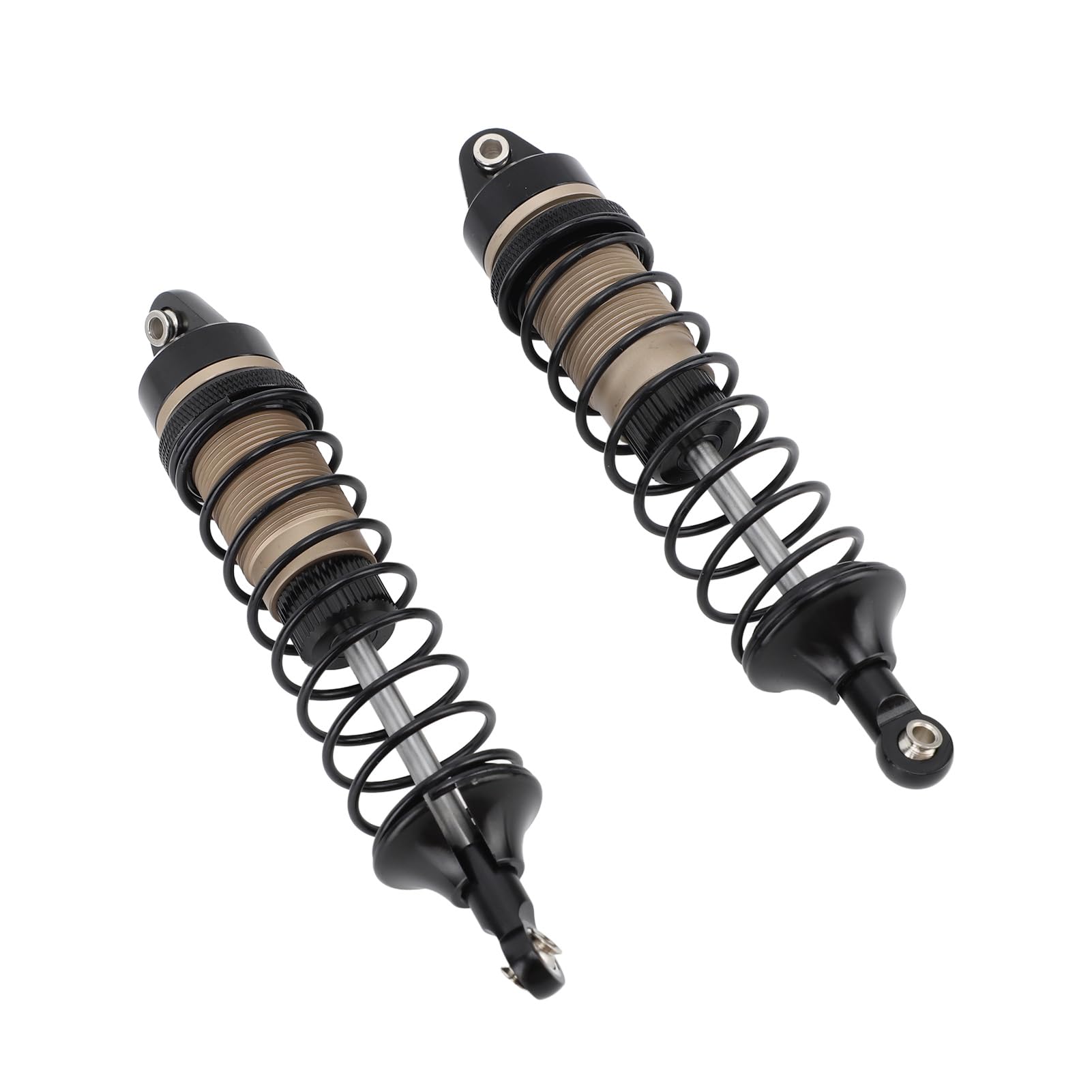 Ammortizzatore per auto RC 105mm Molle altamente elastiche in lega di alluminio Ammortizzatore posteriore Slash Rustler 1/10 RC Car - 9