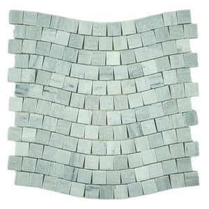 Mosaïque Fracture Marbre Pierre Naturelle Beige Clair Ivoire Polygonal Miroir Mosaïque Protection contre Éclaboussures Brique... - Bricolage