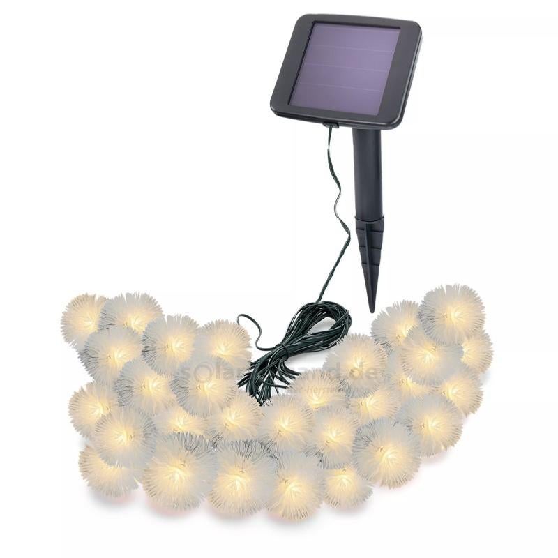 Guirlande solaire décorative 30 fleurs Pissenlit - 2