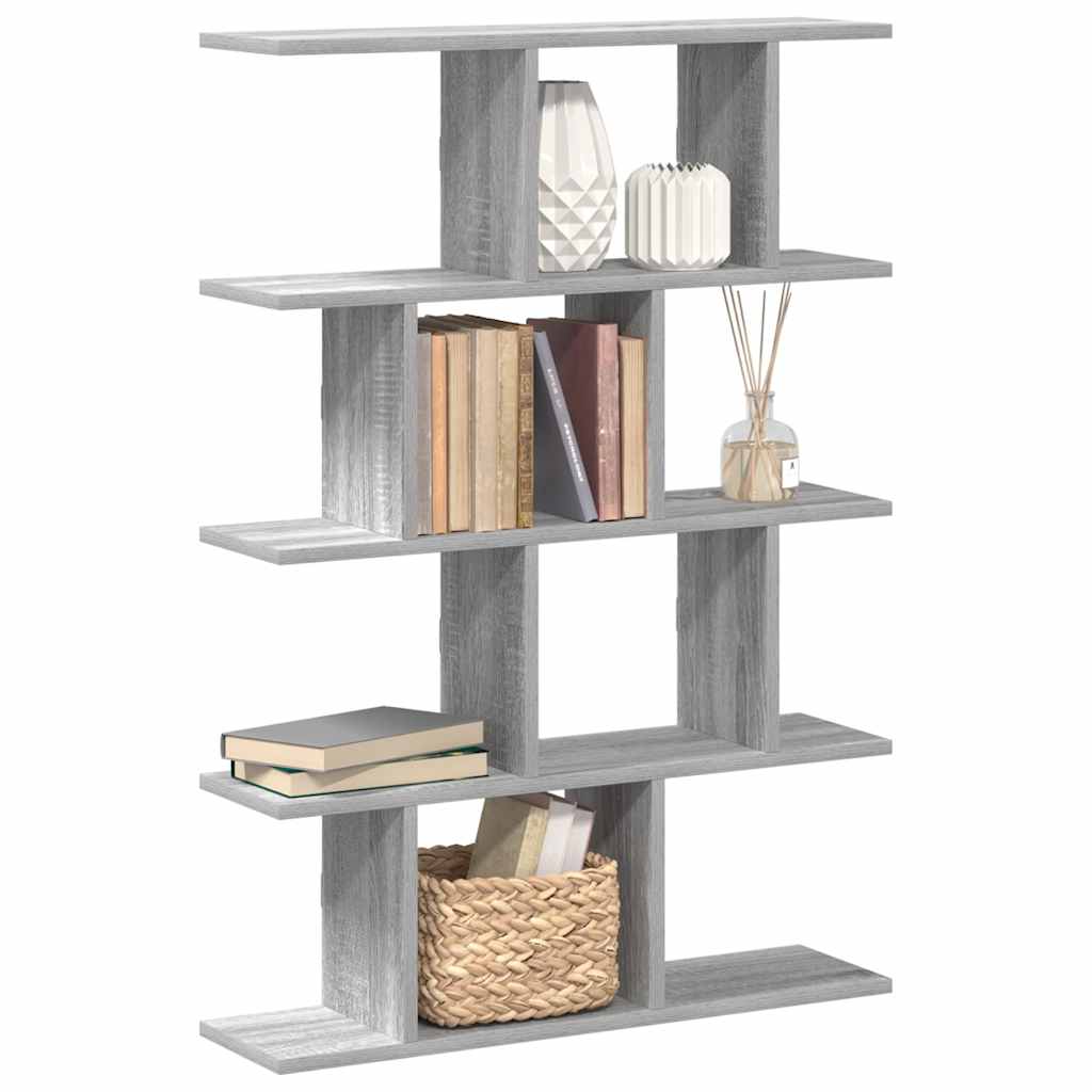 Maison exclusive - estante cubo de pared 12 compartimentos madera gris sonoma