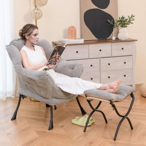 Poltrone Relax Comoda Poltrona Da Lettura Poltroncina Salotto