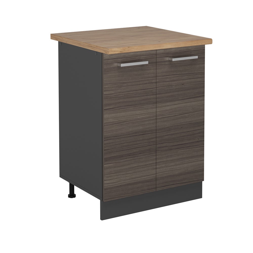 Vicco Szafki kuchenne R-Line, Szlachetna szarość, 60 cm , BP Dąb