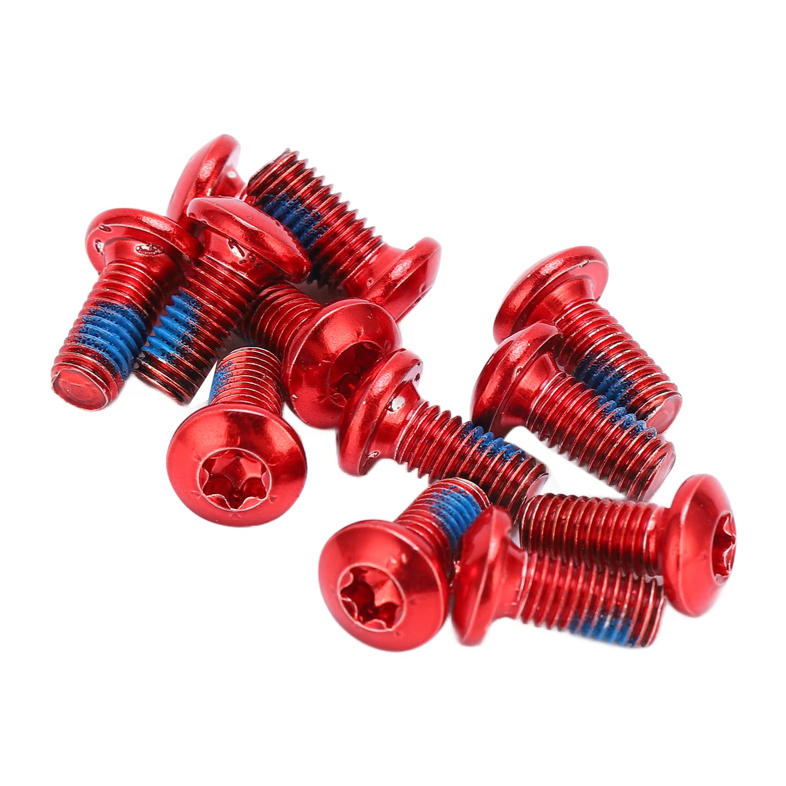 Bulloni Rotore Freno Disco Bicicletta HERCHR | 12 Pezzi | Per MTB, Strada, Acciaio Legato - Foto 8