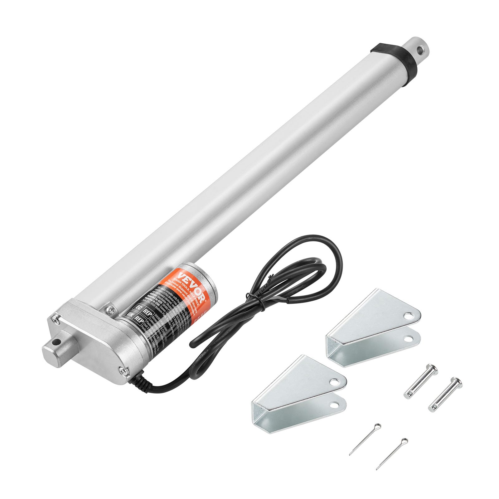 Actionneur Linéaire 12 V,VEVOR Actionneur Mouvement Linéaire 300mm 220 ...