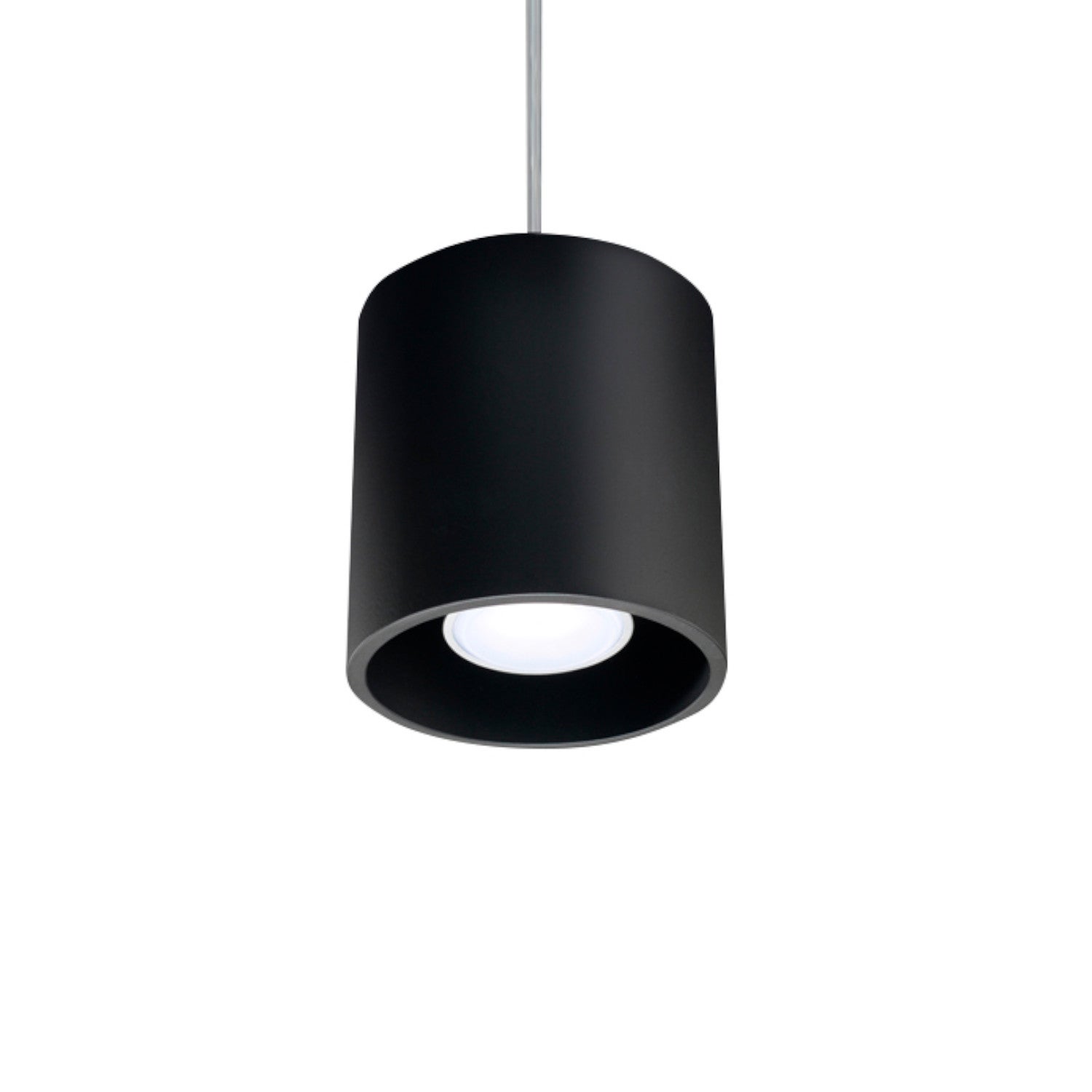 Lustre Suspension Orbis 1 SOLLUX , Noir, Aluminium, GU10, IP20, 800 mm x Ø100 mm - 3