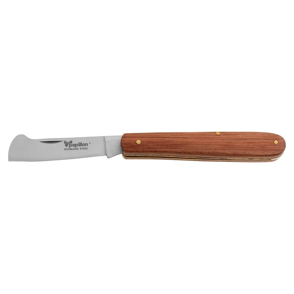 Coltello Da Innesto De Luca Cm 17 – Lama 6 Cm A Rasoio, Per Giardinaggio E Innesti