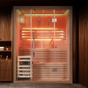 SereneLife Sauna Portable pour Deux Personnes, Sauna Infrarouge pour Le