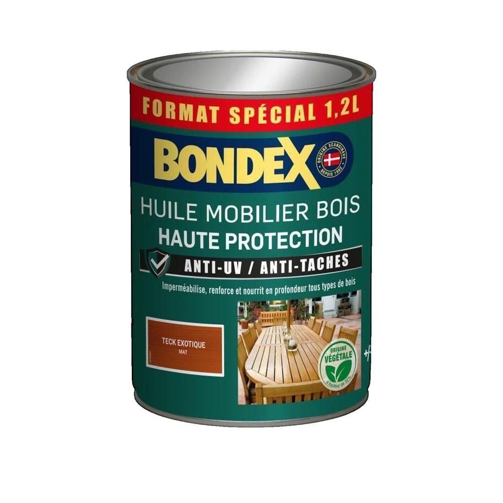 Olej do mebli BONDEX Ochrona UV i Matowe wykończenie do wnętrz i na zewnątrz